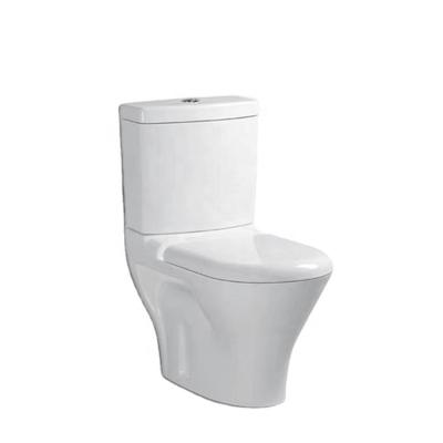 China Cheap Double-Flow Floor Mounted Toilet WC Two Pieces Two Piece Toilet WC Toilet for sale