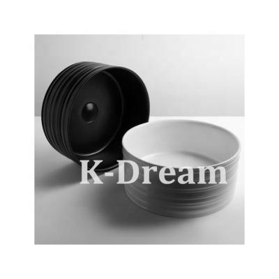 China KD-R102 Modern Unique Design Matte Color Basin Bathroom Wash Sink, Modern Bathroom Wash Basin Sink for sale