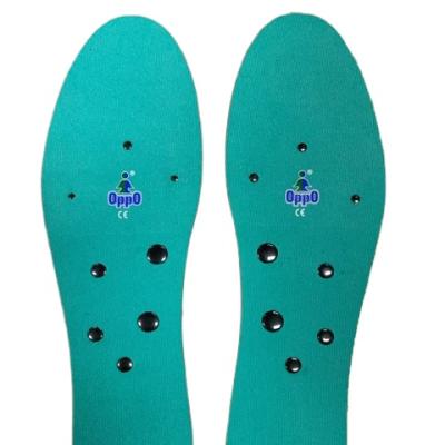 China Washable PU Magnets Insole Breathable Odorless Moisture Wicking Eco - Friendly for sale