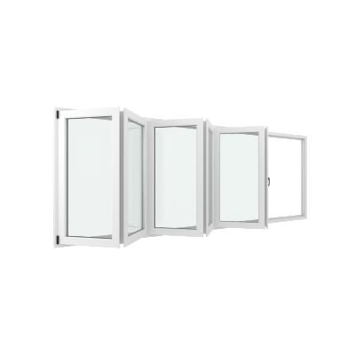 China Aluminum Folding Screen China Factory Suppliers Standard Fold Windows for sale