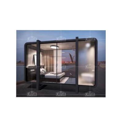 China Real Estate Luxury Fast Cheap Prefab House Building System Aluminum Glass SunRoom aModular UV Tempered for sale