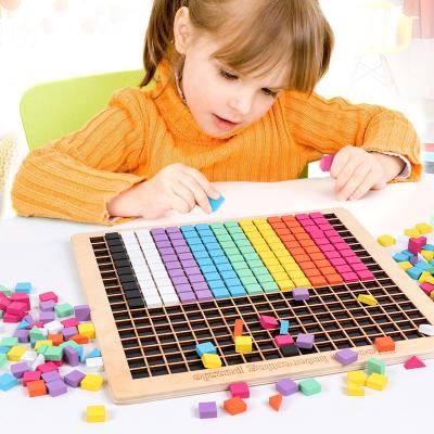 China 2021 WIMI Colorful/Safe/Environmental Wholesale Wooden Blocks Puzzle for sale