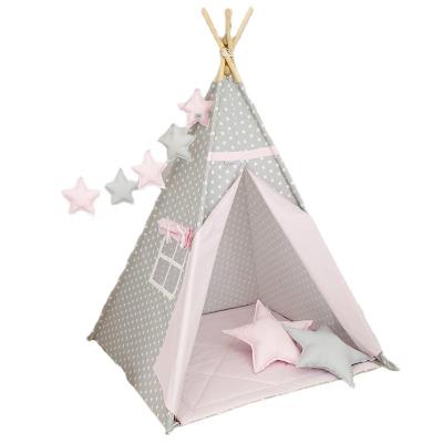 China Safe/Environmental Indoor Indian Play House Baby Princess House Star Indian Tent for sale