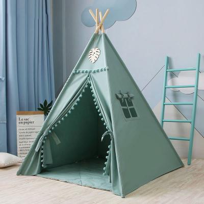 China Kids Toys Indoor Safe / Environmental Room For Baby With Colorful Flag And Feathers And Carry Case for sale