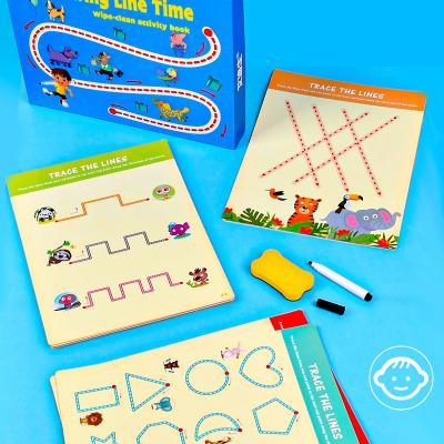 China WIMI Colorful/Safe/Environmental Kids Activity Book Drawing Lines For Toddlers for sale