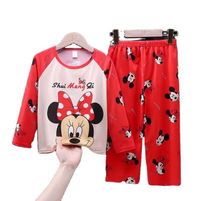 China Wholesale Bulk Breathable Round Neck Kids Cartoon Pijamas Pajamas Kids Sleepwear Pajamas Set for sale