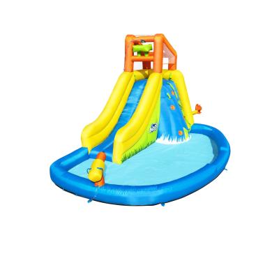 China Outdoor Use Bestway-53345 Mount Splashmore Mega Mega Equipment 4.35m x 2.86m x 2.67m Water Park Pool for sale