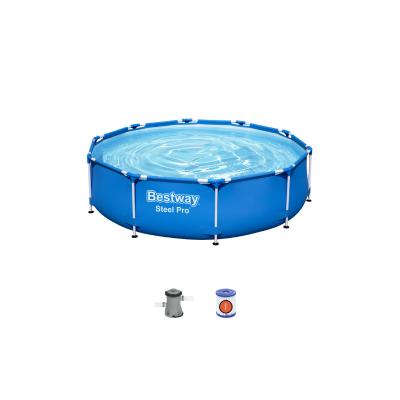 China Wholesale Bestway-56679 Family Pro Pool Frame Adult Steel Pool Folding Plastic Swimming Pool Havuz Water Play Stable Swimming Pool for sale