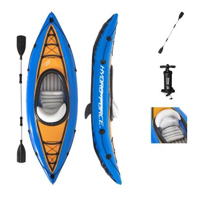 China Bestway-65115 Durable Cove Champion Inflatable Kayak Set Inflatable Fishing Kayak 2.75m x 81cm for sale