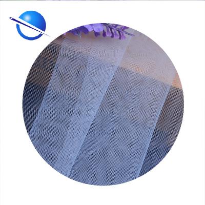 China Polyamide 29A Anti-static 100% Nylon Micro Sheer Mosquito Net Tulle Mesh Fabric Soft Roll For Kid Skirt Wedding Dress For Sale for sale