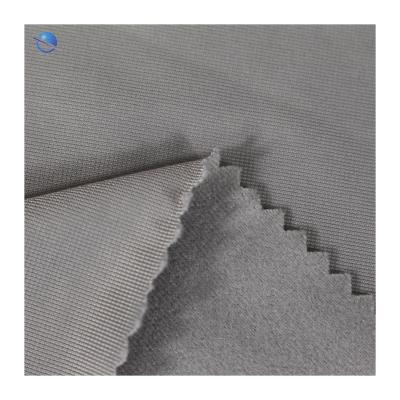 China Blackout 100% Polyester Brushed Poly Tricot Velvet Fabric For Uniform for sale