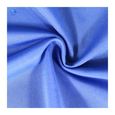 China Factory direct sale waterproof polyester brushed fabric for hook and loop fastener fabric or school uniform for sale