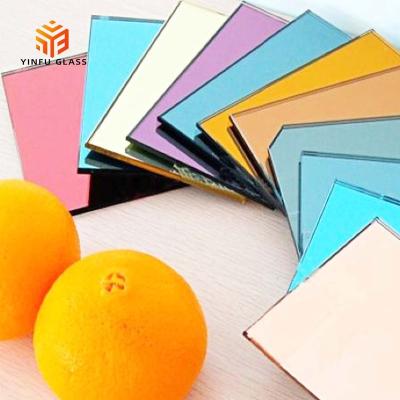 China Yard 3mm -19 mm customized colored silkscreen tempered glass coating tinted float glass for sale