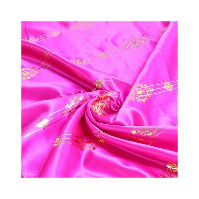 China Wicking Cheaper Aesthetic Appearance Good Reputat Tanned Pure Satin Polyester Fabric for sale