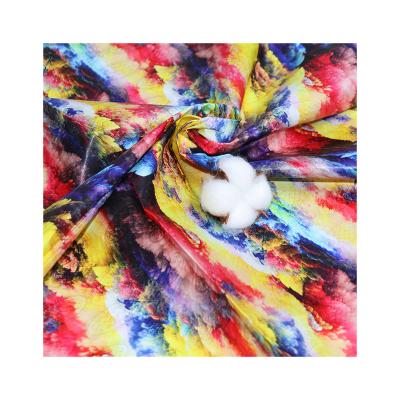 China 100% Anti-Static Cotton Fabric Custom Color Digital Printed Organic Custom Perfume For Man And Women Garment for sale