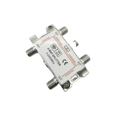 China Satelitter/Cable TV/DVB-T/Modem Power Signal Loss Design Diplexer Splitter Low Power Satellite Left Splitter for sale