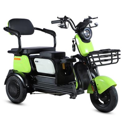 China Steel Three Wheel Electric Mobility Tricycle for Elder Passenger Tricycle Rickshaw Cargo Vehicle Steel Hebei 60V Brushless Eec 3 Hours for sale