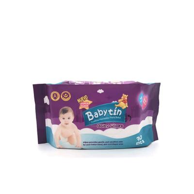 China Wholesale Customizable Sensitive Newborn Wet Wipes Unscented Non-woven Fabric Wet Wipes for sale