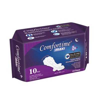 China Hot Sale Brand New Negative Ion Comfort Breathable High Absorption Sanitary Napkin for sale