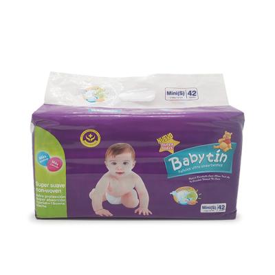 China Factory Directly Sell Fashionable Soft Breathable Disposable Baby Diapers for sale