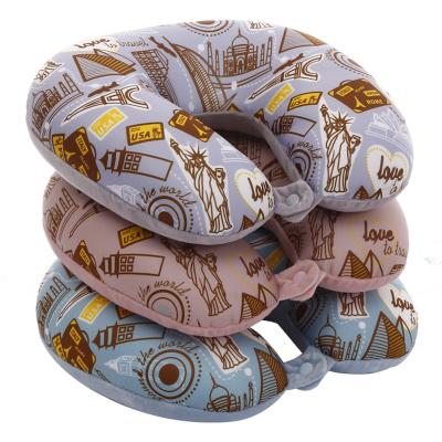 China Anti-Static Neck Pillow For Aircraft Car Seat Pillow Headrest Neck Support for sale