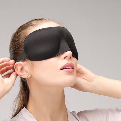 China parride customized logo 3d three-dimensional eye mask shading eye protection travel aviation sleep male and female eye mask for sale