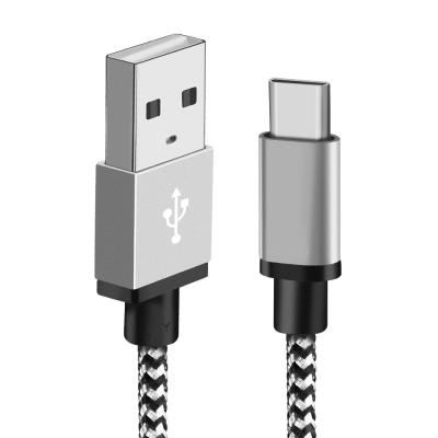 China Braided USB Cable Braided Heavy Duty Type C Data Charger USB 3.1 Fast Charging Cable for sale