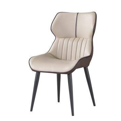 China Factory High Quality (Other) Fabric Adjustable Dining Chair Luxury Hotel Stainless Steel Chair Modern Cafe Chair for sale