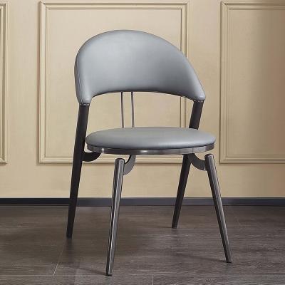 China (Other) Modern Design Adjustable Creative Carbon Steel Dining Chair Dining Chair High Quality Fashion Dining Chair for sale