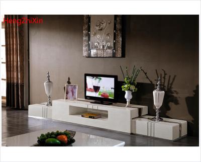 China (Other)Adjustable Modern Minimalist Customized White Color Cabinets Set Modern Luxury Living Room TV Cabinets Furniture for sale