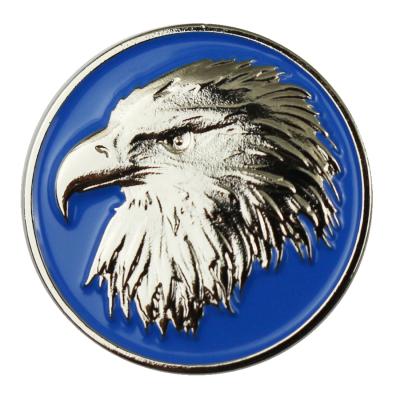 China Factory direct sale metal iron discount large enamel soft golf ball markers for golf for sale