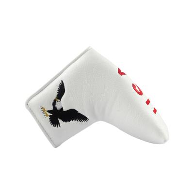 China To Protect Golf Custom Putter Cover Golf Custom Putter Logo Golf Club Printing Head Cover for sale