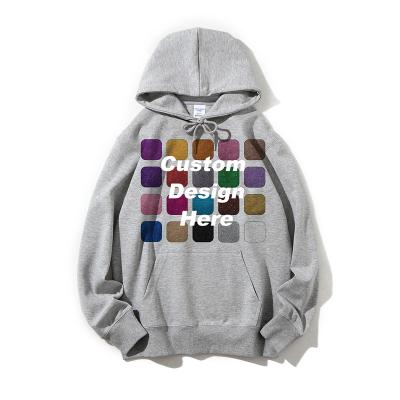 China Custom Anti-Wrinkle Hoodie Wholesale Streetwear Men S Hoodies Print High Quality Casual Unisex Plain Cotton Oversized Organic Silicon for sale