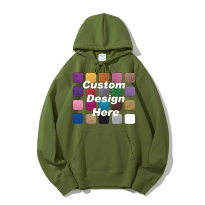 China Custom Anti-Wrinkle Hoodie Wholesale Streetwear Men S Hoodies Print High Quality Casual Unisex Plain Cotton Oversized Organic Silicon for sale