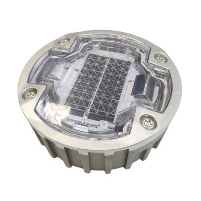 Chine Hot Selling Round Aluminum IP68 Waterproof Embedded Solar Road Stud for Traffic Safety à vendre