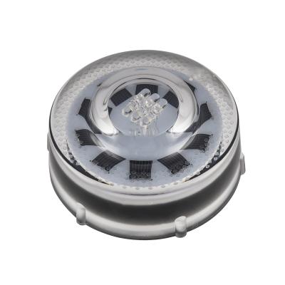 Cina High Quality 6 LED Lights Cat Eye Aluminum Solar Road Stud For Courtyard in vendita