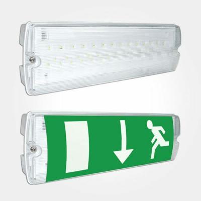 China China Manufacturer Fire Safety IP65 Waterproof Non Maintained Emergency Bulkhead Light à venda