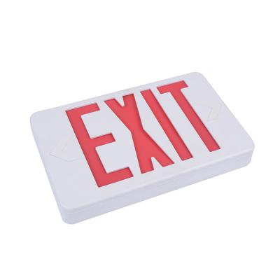 中国 120v 277v Dual Voltage Plastic Fire Denolite Led Battery Powered Emergency Exit Light 販売のため