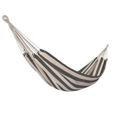 China Modern Portable Outdoor Camping Hammock Garden Cotton Canvas Hammock for sale