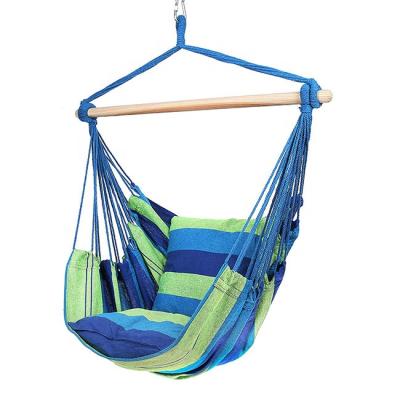 China Durable 2020 YIYU Outdoor / Indoor Polycotton Swing Chair For Garden Patio for sale