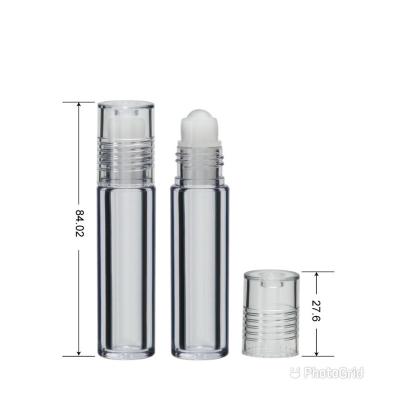 China Cosmetic Roller Oil Body Shimmer Bottle Body Glitter OEM/ODM Clear Clear Plastic Case Plastic Container (PX-119) for sale