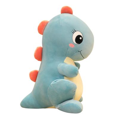 China Promotional Gifts Kids Toy 2021 Customized Small Stitch Soft Stuffed Animals Pink Dinosaur Plush Toy for sale