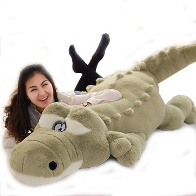 China Promotional Gifts Kids Toy New Design OEM Stuffed Sea Animal Alligator Custom Pillow Realistic Crocodile Plush Toy for sale