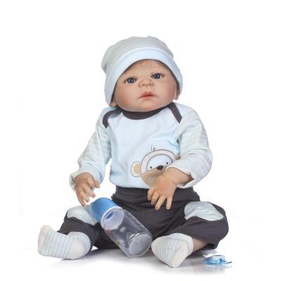 China Wholesale Realistic Soft Silicone Doll Washable Realistic Reborn Baby Dolls For Sale for sale