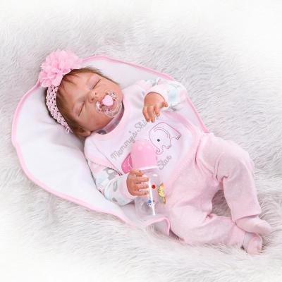 China Wholesale Realistic Soft Silicone Doll Washable Realistic Reborn Baby Dolls For Sale for sale