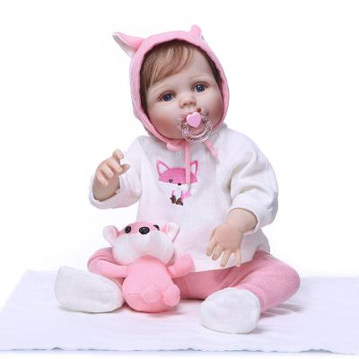 China Real soft silicone pretend lifelike dolls wholesale washable newborn reborn dolls lifelike baby on sale for sale