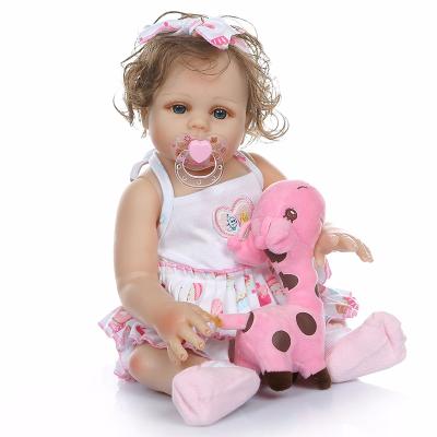 China Lifelike Reborn Baby Dolls Soft Silicone Realistic Washable Handmade 48cm Doll For Sale for sale