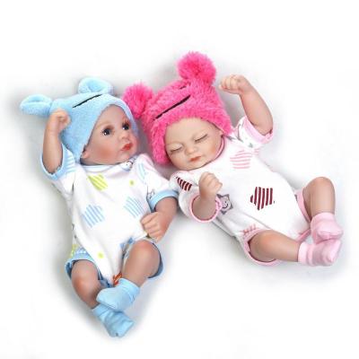 China Reborn baby dolls lifereborn baby 28cm full silicone washable hand made realistic soft vinyl for sale