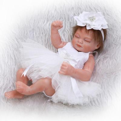 China lifereborn soft full silicone baby 26cm soft full silicone vinyl washable cute newborn reborn doll lifereborn doll for sale