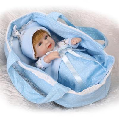 China Latest New 28cm Washable Silicone Fashion Vinyl Reborn Realistic Baby Dolls For Princess Kids Birthday Gift Bebes Reborn Dolls for sale